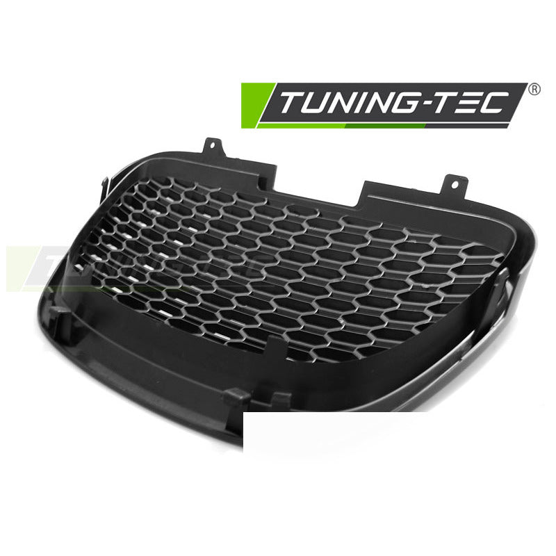 Griglia Honey Design Nero per Seat Leon (2009-2013) - Griglia Sportiva Nera