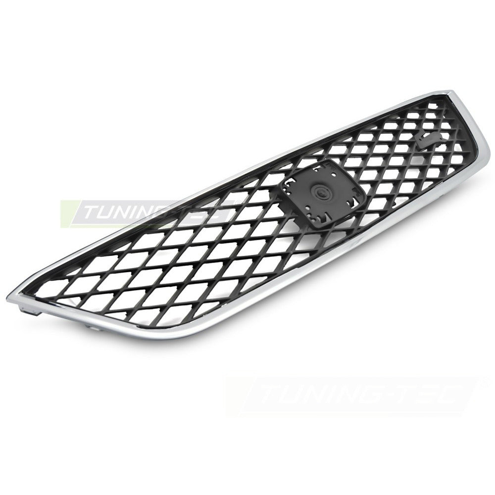 Griglia Sport Style Argento Nero per Seat Ibiza IV (6J) 12-17