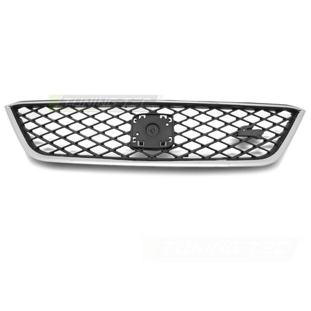 Griglia Sport Style Argento Nero per Seat Ibiza IV (6J) 12-17