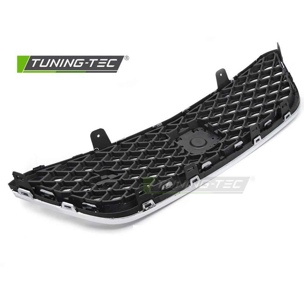 Griglia Sport Style Argento Nero per Seat Ibiza IV (6J) 12-17
