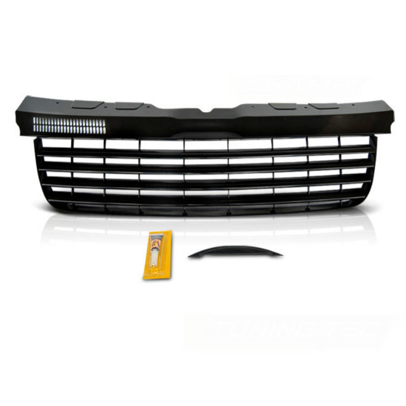 Griglia Nero Anteriore per Volkswagen T5 04-09 Furgone, Sportiva