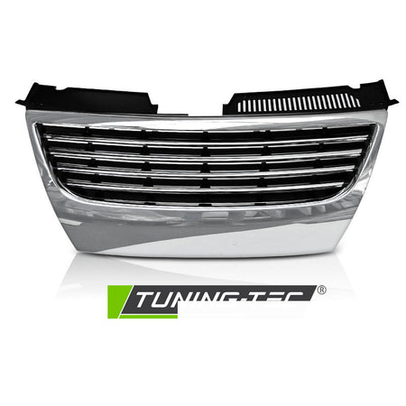 Griglia Cromato Nero per Volkswagen Passat B6 (2005-2010) Griglia Sportiva