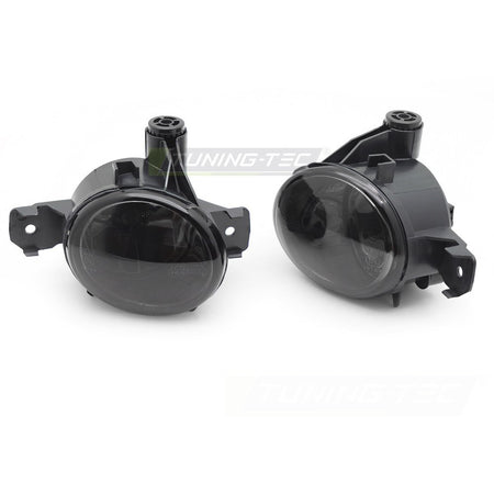 Fendinebbia Fumé per BMW E87 X1 E84 X3 E83 X5 E70, Fumi Neri, Set Completo