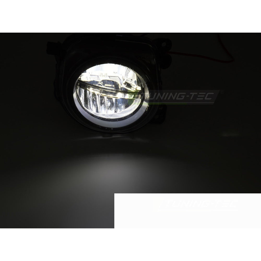 Fendinebbia LED Trasparente per BMW Serie 5 F10 (anni 2013-2016) Luci Diurne