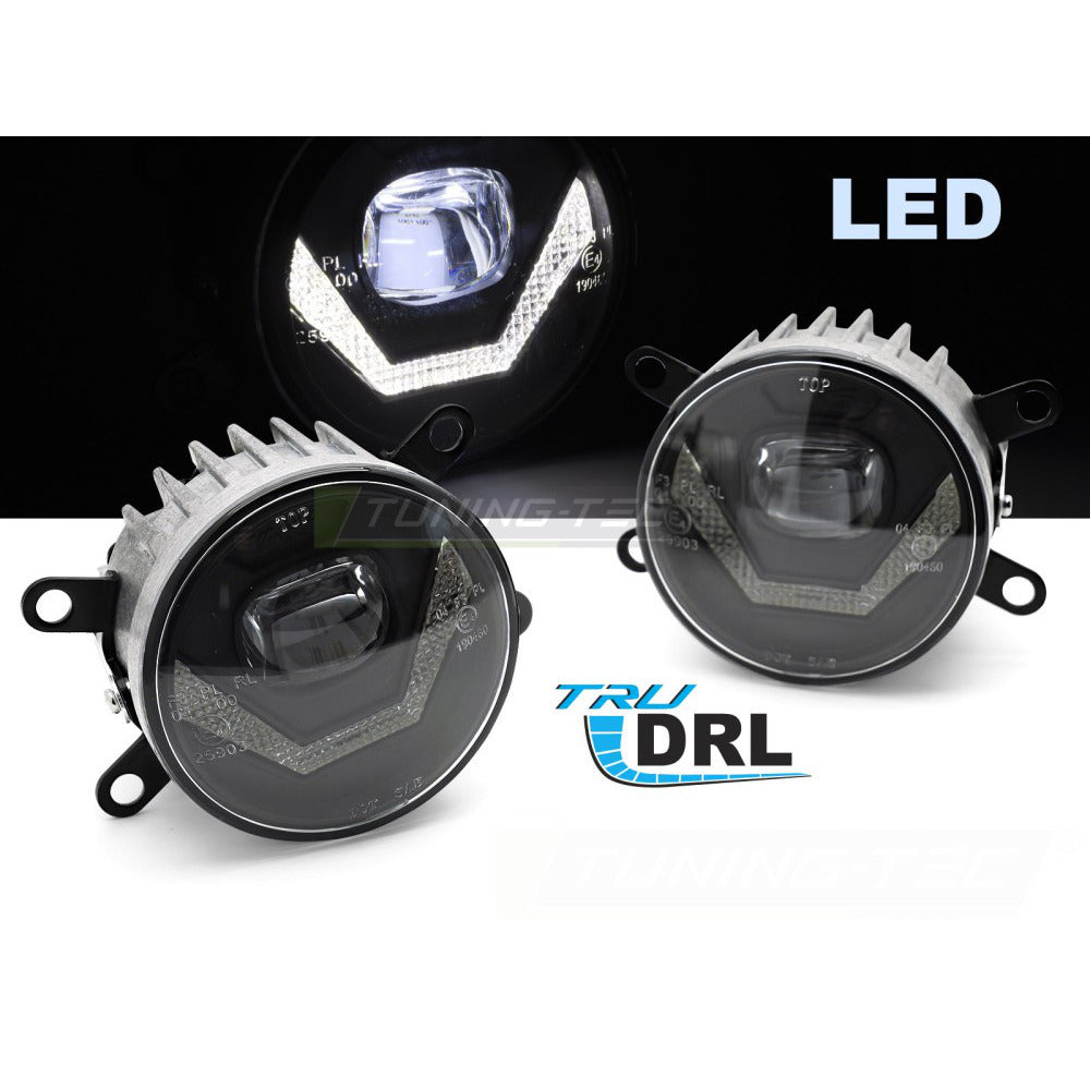 Fendinebbia LED con Drl per Ford Opel Renault Peugeot Citroën Dacia