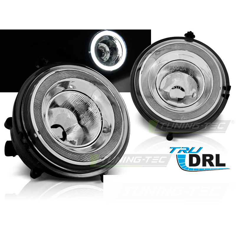 Fendinebbia Angel Eyes LED Drl per BMW Mini Cooper R55, R56, R57