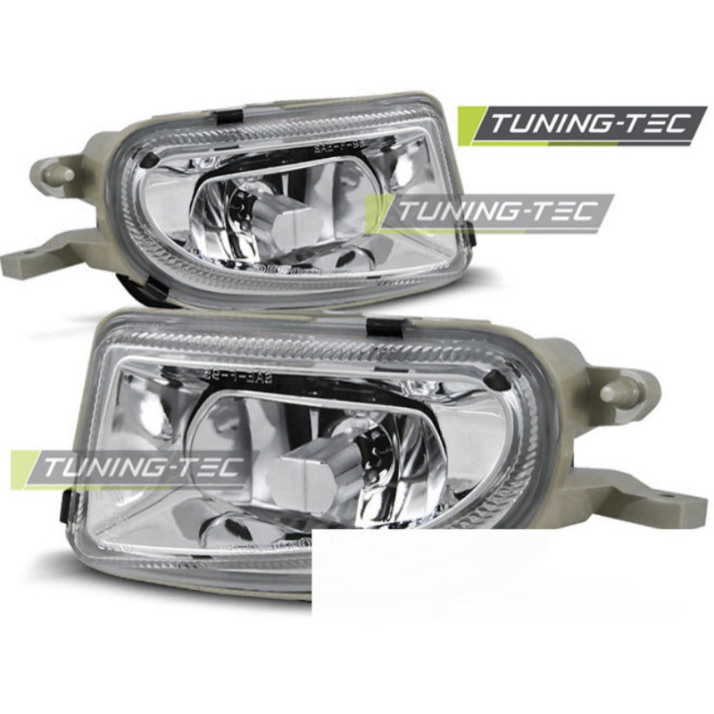 Fendinebbia Cromato per Mercedes W210/CLK/SLK (anni 1995-2003) Luci Anteriori