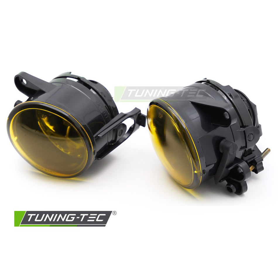 Fendinebbia Giallo per Volkswagen Golf V (2003-2009) Anteriore, Colore Giallo