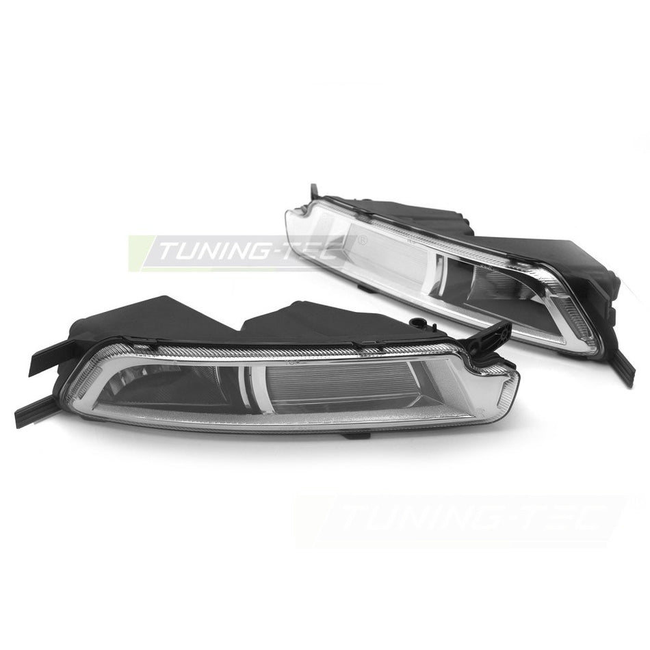 Luce Diurna Fari Trasparente per Volkswagen Passat B8 (14-19) Berlina / Variant