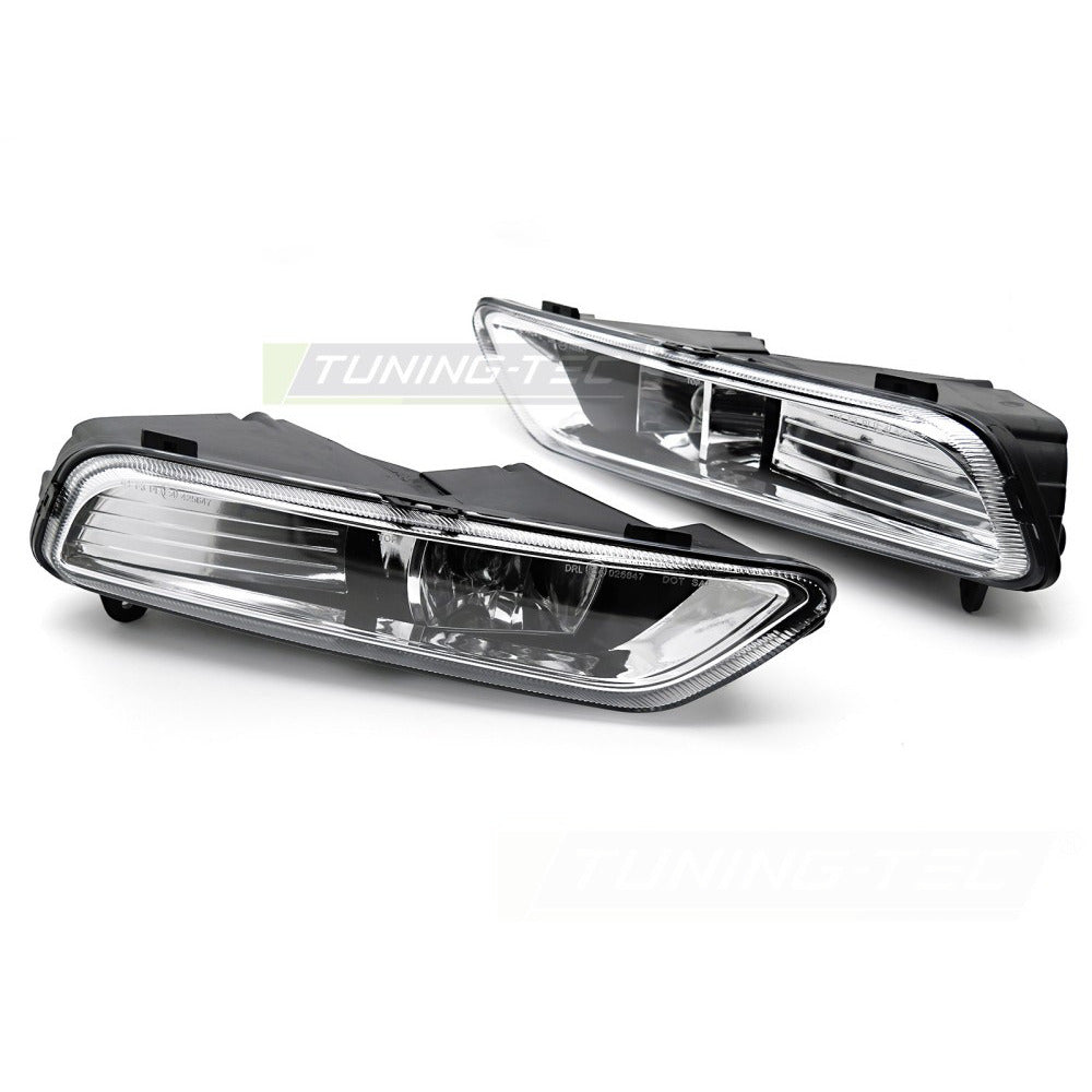 Luce Diurna Fari Trasparente per Volkswagen Passat B7 (2010-2014) Touring