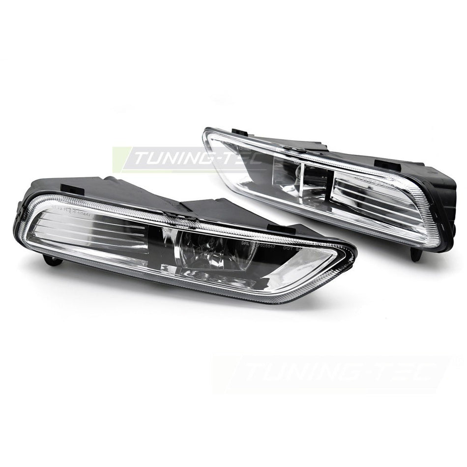 Luce Diurna Fari Trasparente per Volkswagen Passat B7 (2010-2014) Touring