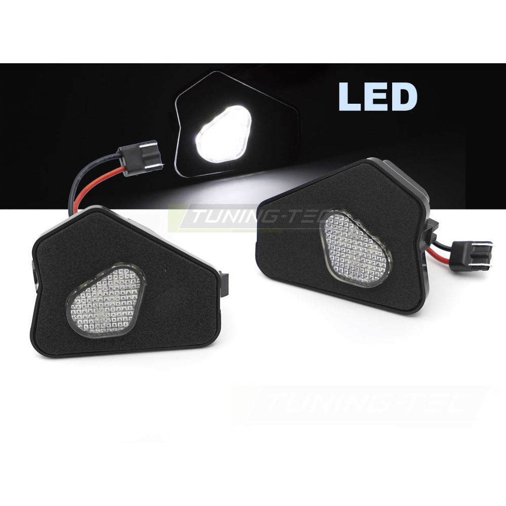 Specchietto Puddle Fari LED Fist per Mercedes W176 W202 W204 W124 W212 W221