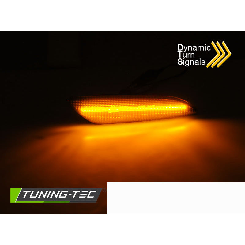 Laterale Direzione Bianco LED Sequenziale per Alfa Romeo 156/147 05-10 e Fiat