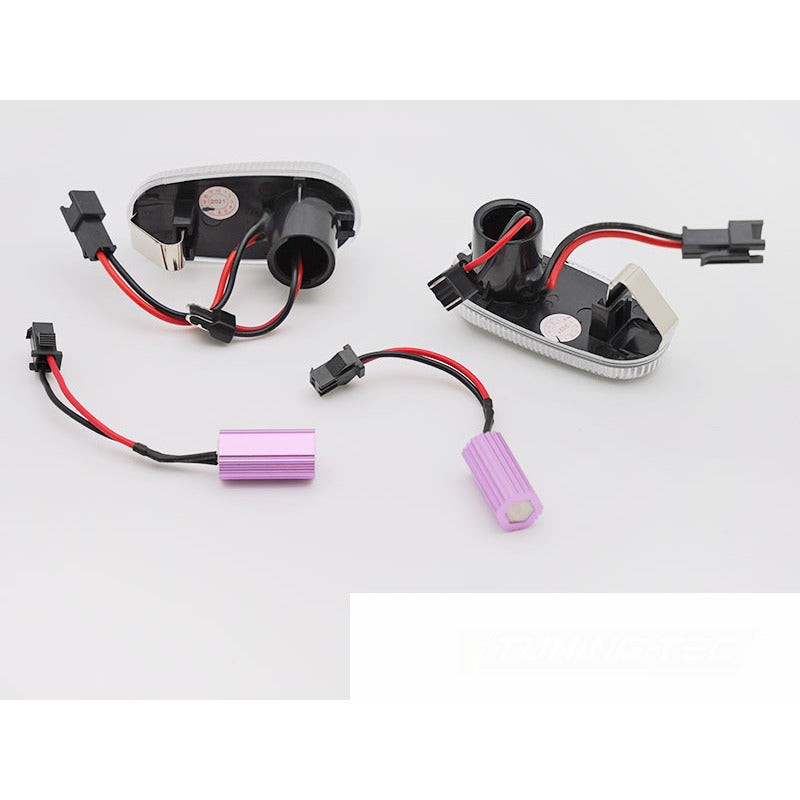 Laterale Direzionale Bianco LED Sequenziale per Alfa Romeo Mito / 147 00-04