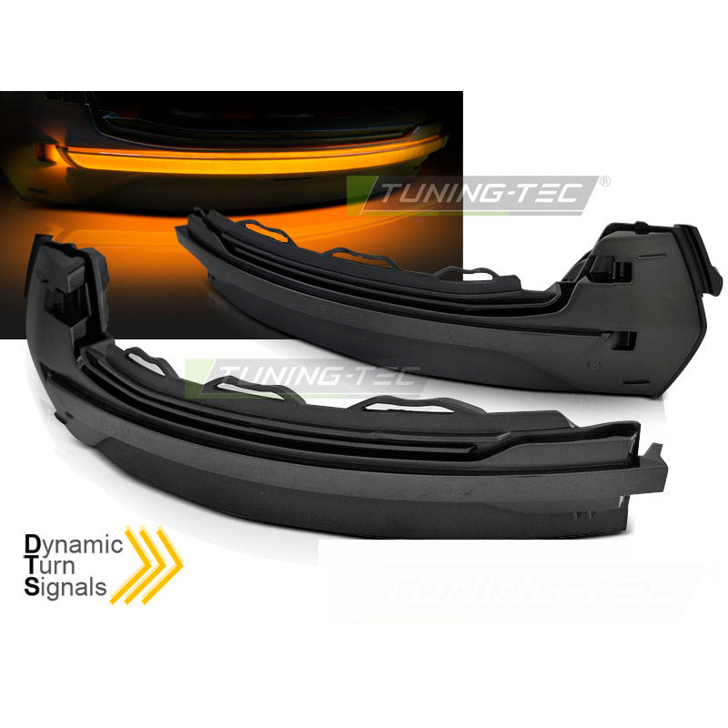 Laterale Direzione Nello Specchio Fumè LED Sequenziale per Audi A3 8V (12-16)