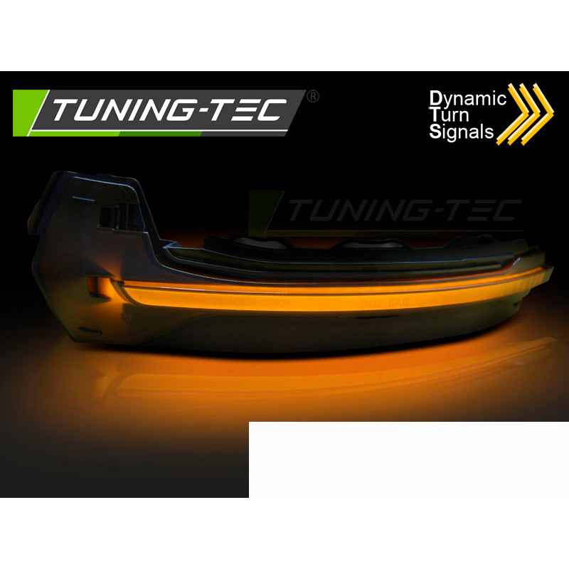 Laterale Direzione Nello Specchio Fumè LED Sequenziale per Audi A3 8V (12-16)