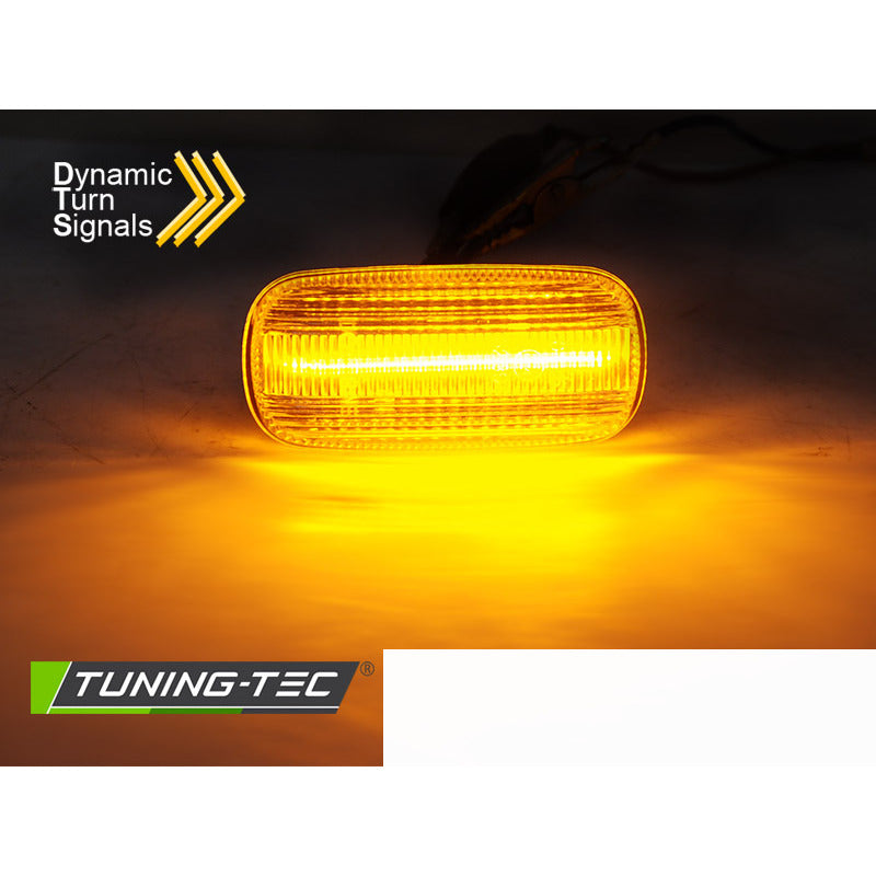 Laterale Direzione Bianco LED Sequenziale per Audi A4 B6/B7/A3 8P/A6 C6