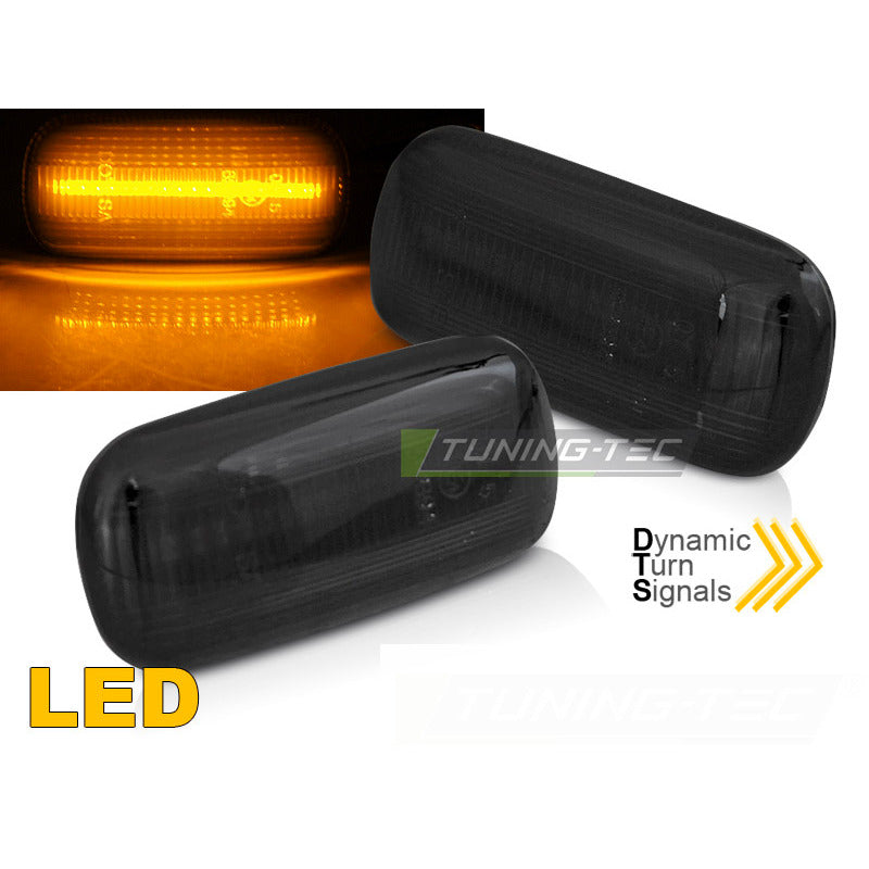 Laterale Direzione Fumè LED Sequenziale per Audi A4 B6/B7/A3 8P/A6 C6
