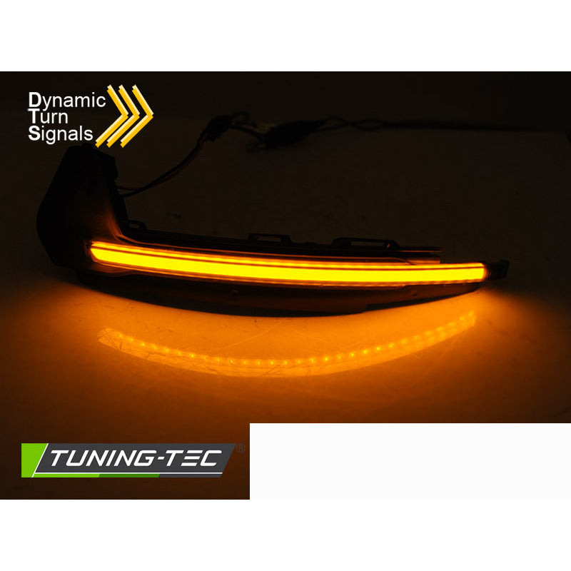 Laterale Direzione Nello Specchio Fumè LED Sequenziale per Audi A1 (2010-2018)