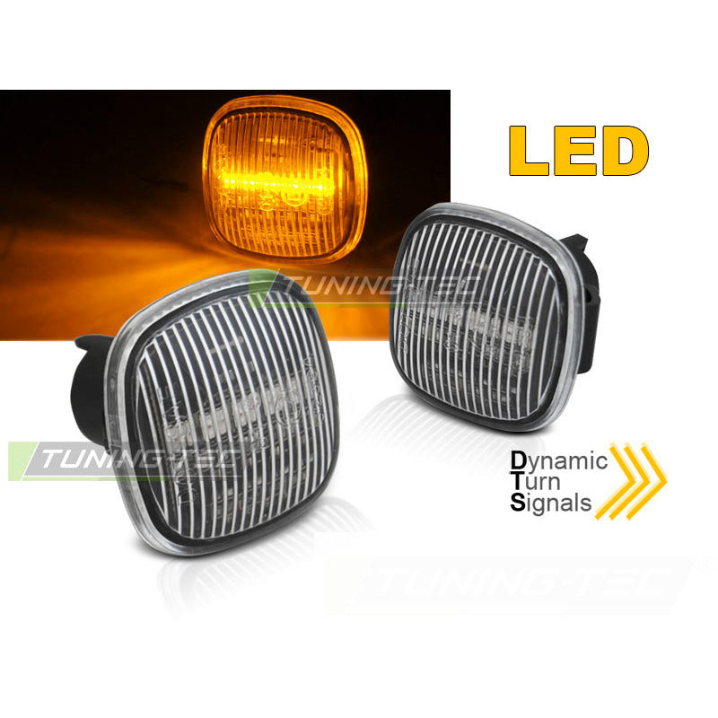 Laterale Direzione Bianco LED Sequenziale per Audi A3, Škoda Fabia