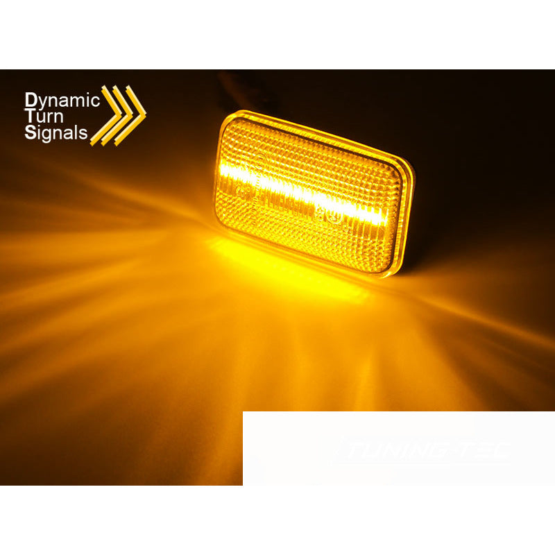 Laterale Direzione Bianco LED Sequenziale per Audi A6 100 200 (anni Non