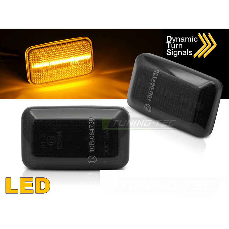 Frecce Laterali Fumè LED Sequenziali per Audi A6 100 200