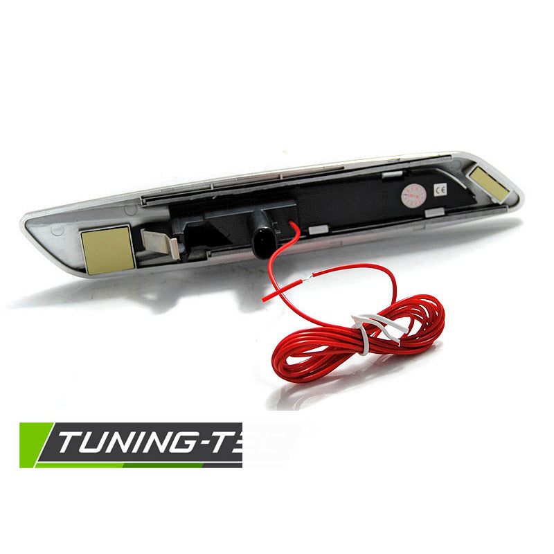 Frecce Laterali Fumè LED Argento Stile F10 per BMW E60 E90