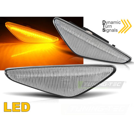 Laterale Direzione Bianco LED Sequenziale per BMW X5 E70 / X6 E71 / X3 F25
