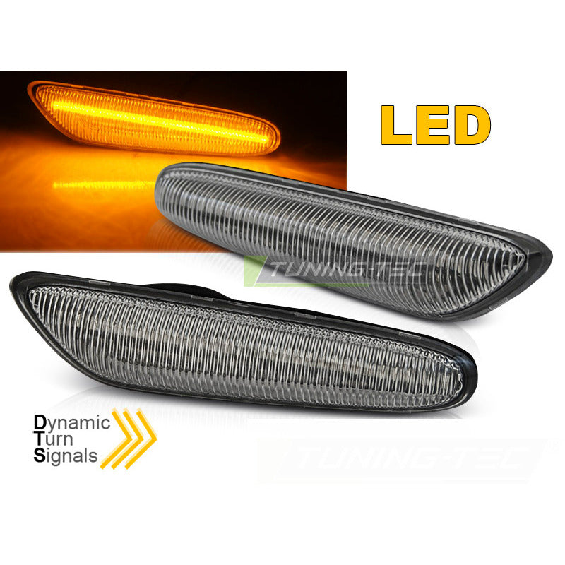 Laterale Direction Bianco LED Sequenziali per BMW Serie 3 E46 (1998-2006) Luci