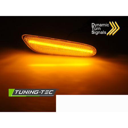 Laterale Direction Bianco LED Sequenziali per BMW Serie 3 E46 (1998-2006) Luci