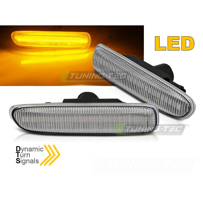 Laterale Direzione Cromo LED Sequenziale per BMW Serie 3 E46