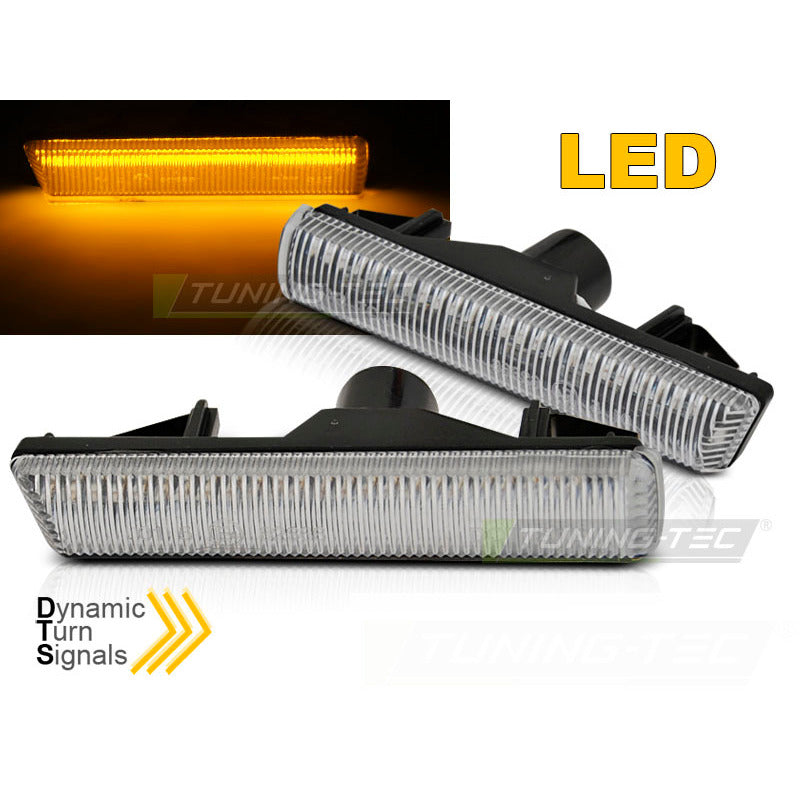 Laterale Direzione Bianco LED Sequenziale per BMW E38 (1994-2001)