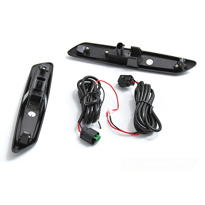Laterale Direzione Fumè Nero Sequenziale LED per BMW F10/F11 10-13