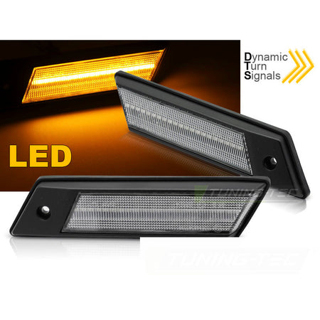 Laterale Direzione Cromo LED Sequenziale per BMW E30/E28/E24/E23