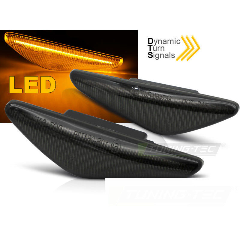 Laterale Direzione Fumè LED Sequenziale per BMW E46 Coupé 03-06