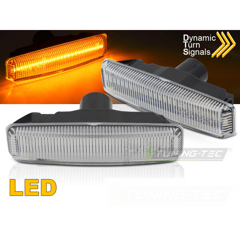 Laterale Direzione Bianco LED Sequenziale per BMW E39 (1995-2003)