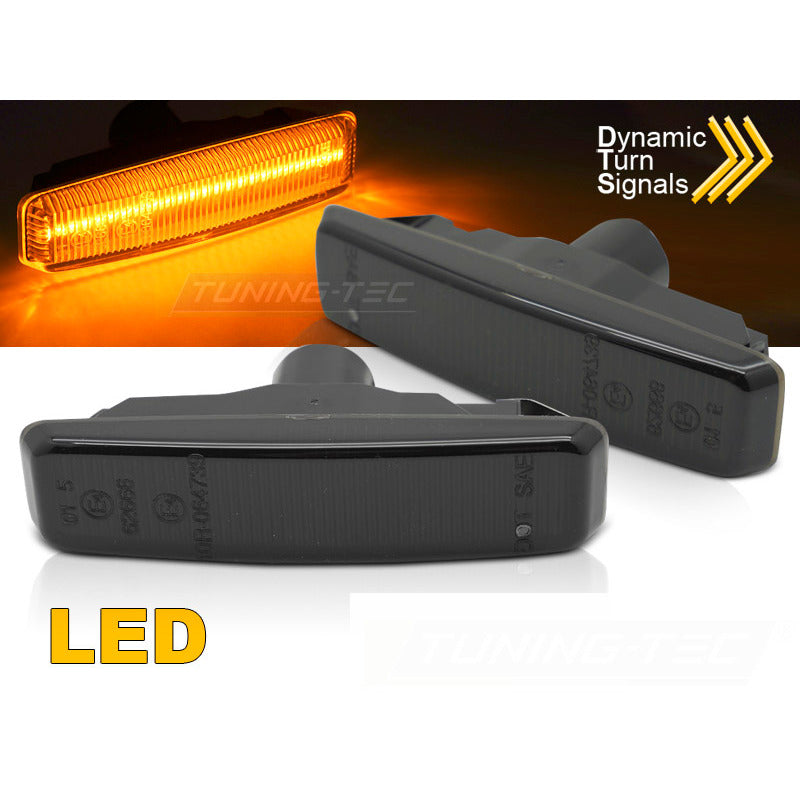 Laterale Direzione Fumè LED Sequenziale per BMW E39 (1995-2003)