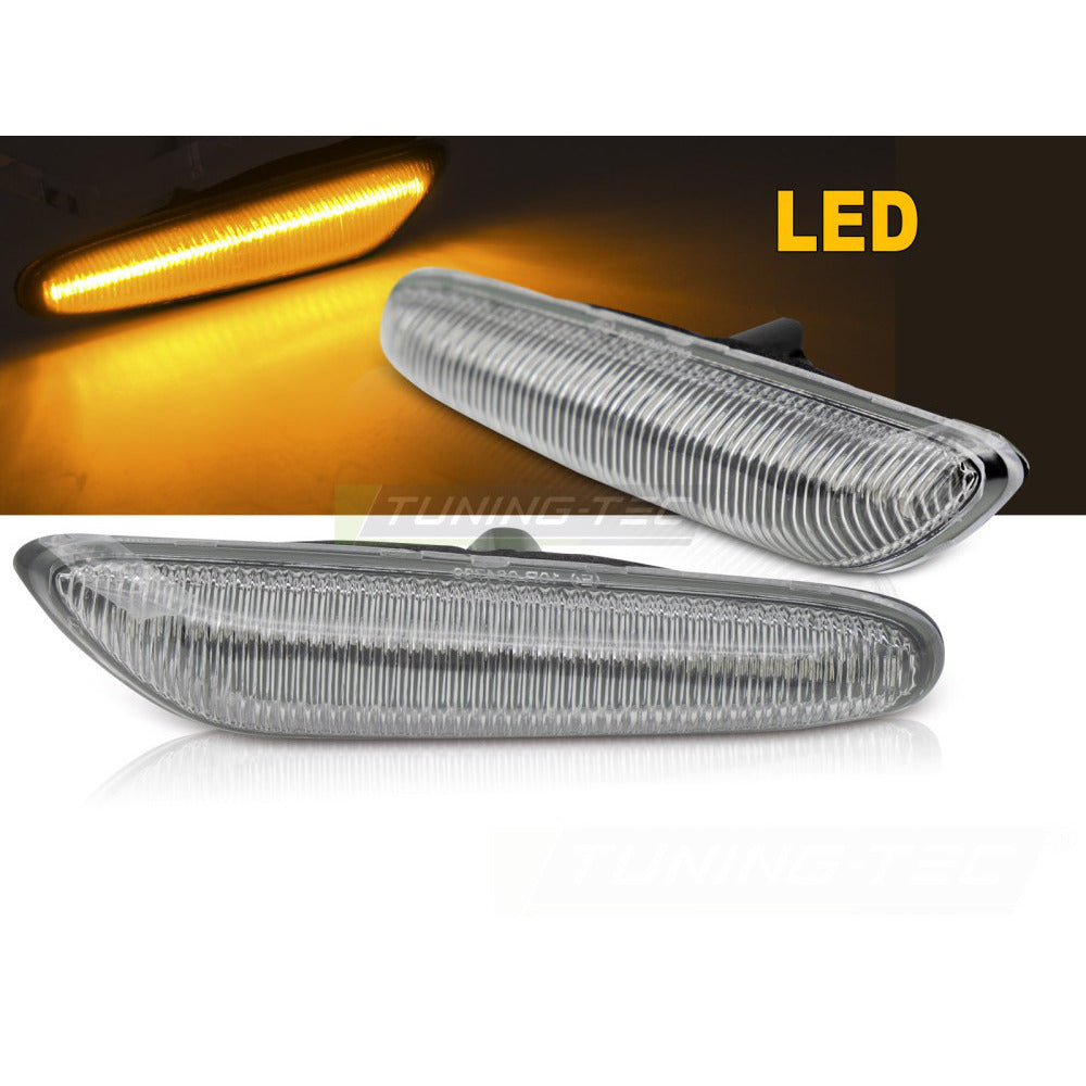 Laterale Direction Bianco LED per BMW Serie 3 E46 (anni 1997-2006) Luci Laterali