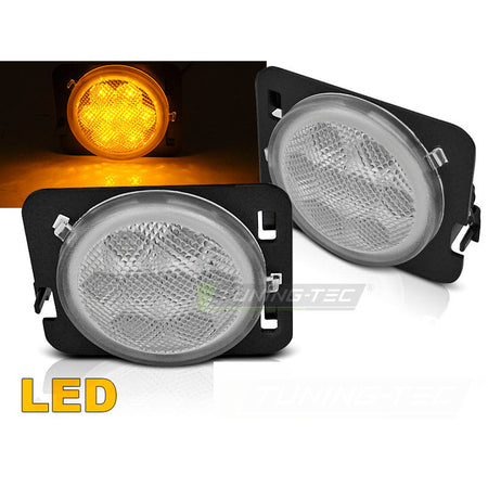 Jeep Wrangler Jk 07-18 LED Cromato, Accessorio Tuning Esterno
