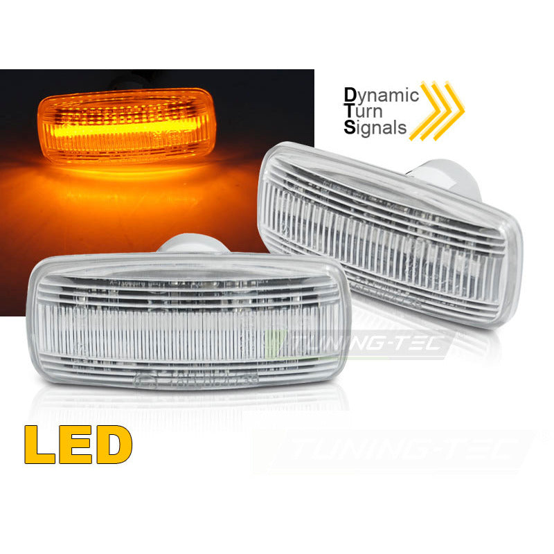 Jeep Patriot / Compass / Grand Cherokee LED Sequenziale Cromato Anteriore