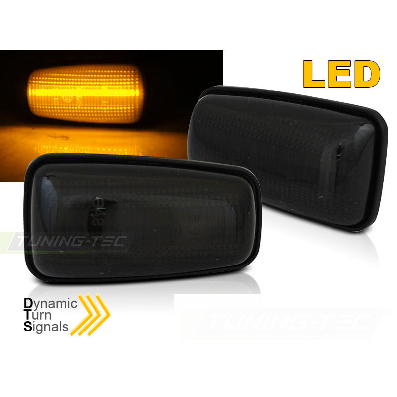 Laterale Direction LED Fumé Sequenziali per Citroën Saxo, Berlingo e Peugeot