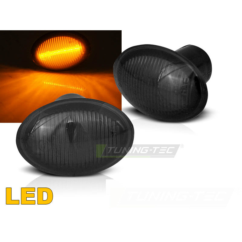 Fiat 500 07-/ Ford Ka 08-/ Lancia Ypsilon 04- Fari LED Fumé Anteriori