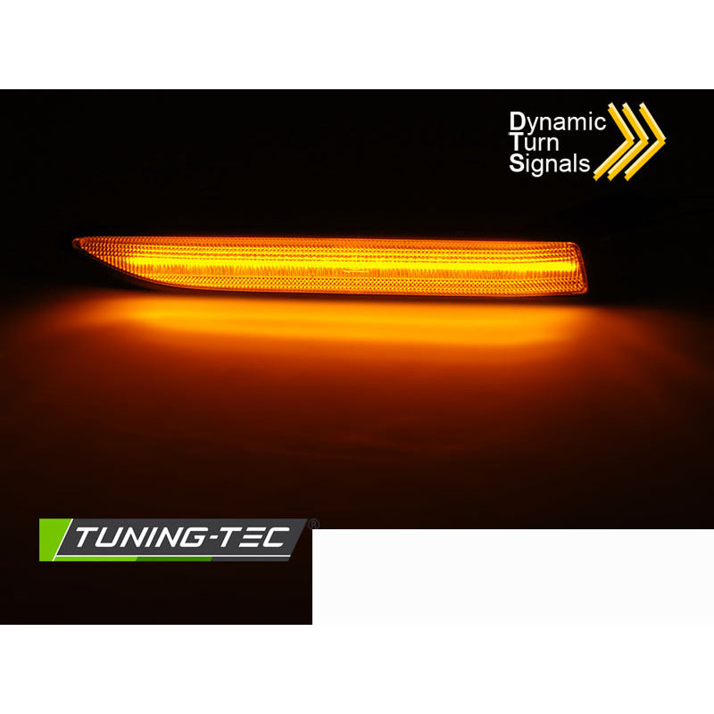 Laterale Direction Trasparente LED Sequenziali per Ford Mondeo MK IV (2007-2014)