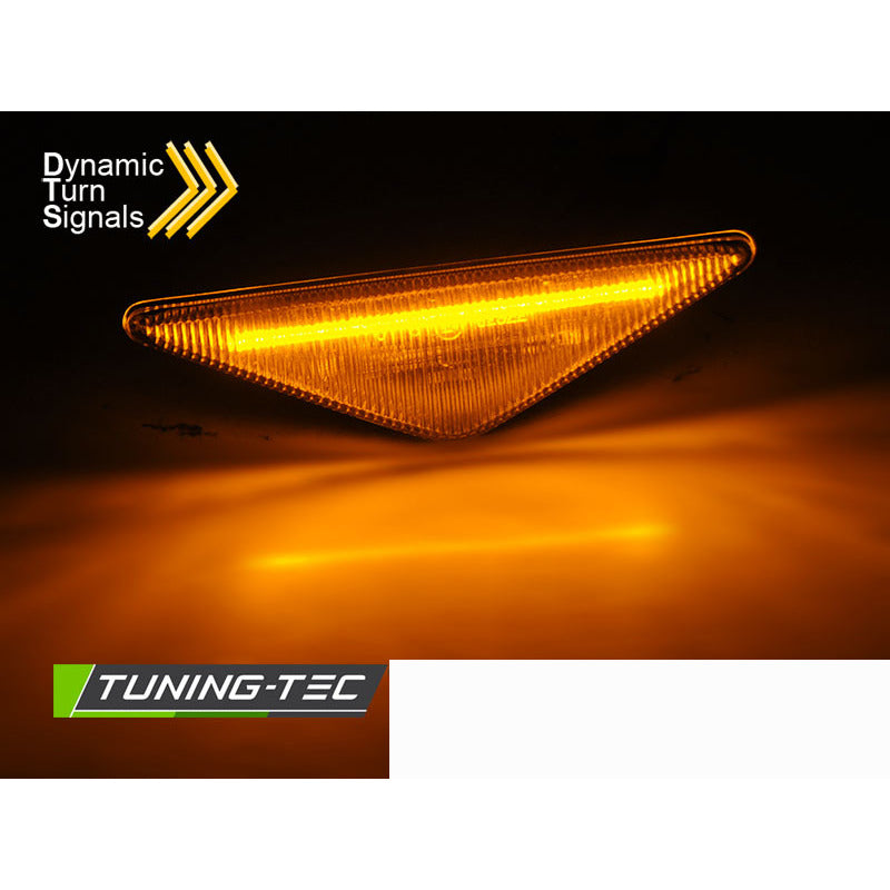 Laterale Direzione Bianco LED Sequenziale per Ford Focus MK1