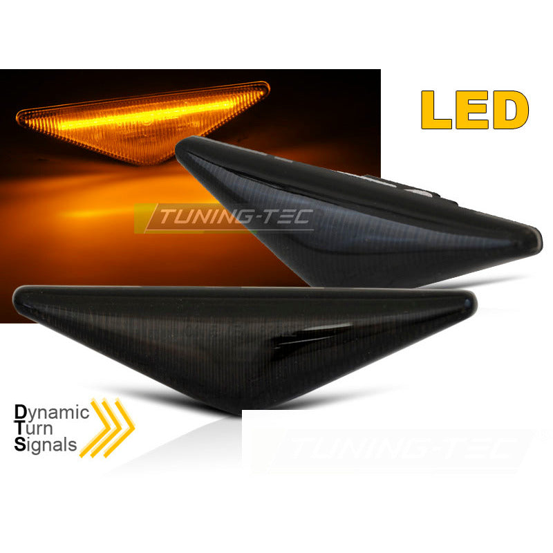 Laterale Direzionale Fumè LED Sequenziale per Ford Focus MK1