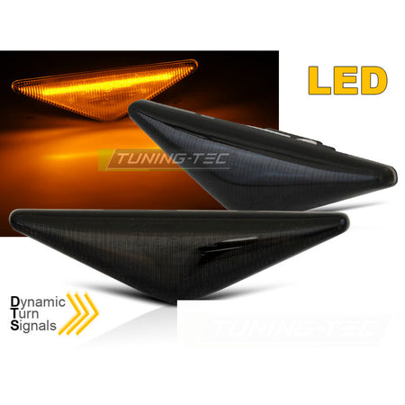 Laterale Direzionale Fumè LED Sequenziale per Ford Focus MK1
