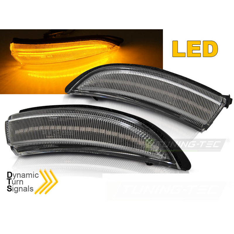 Ford Fiesta Mk7 13-16 Sequenziali LED Bianco per Illuminazione Anteriore Auto