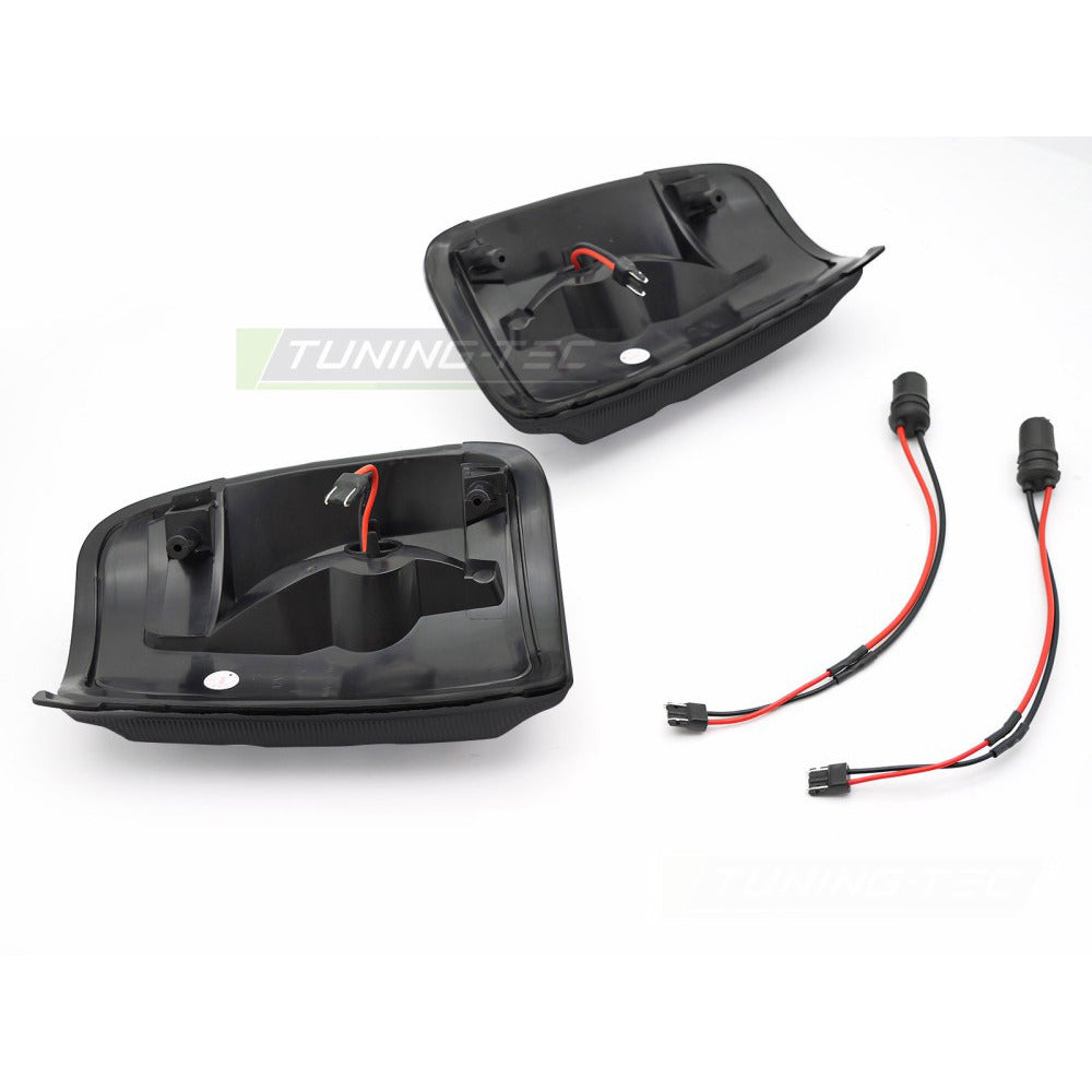 Laterale Direzione Nello Specchio Fumè LED Sequenziale per Ford Transit 13