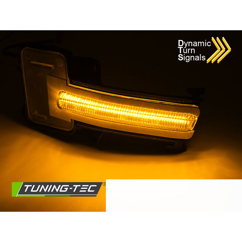 Laterale Direzione Nello Specchio Fumè LED Sequenziale per Honda Civic X 16-21