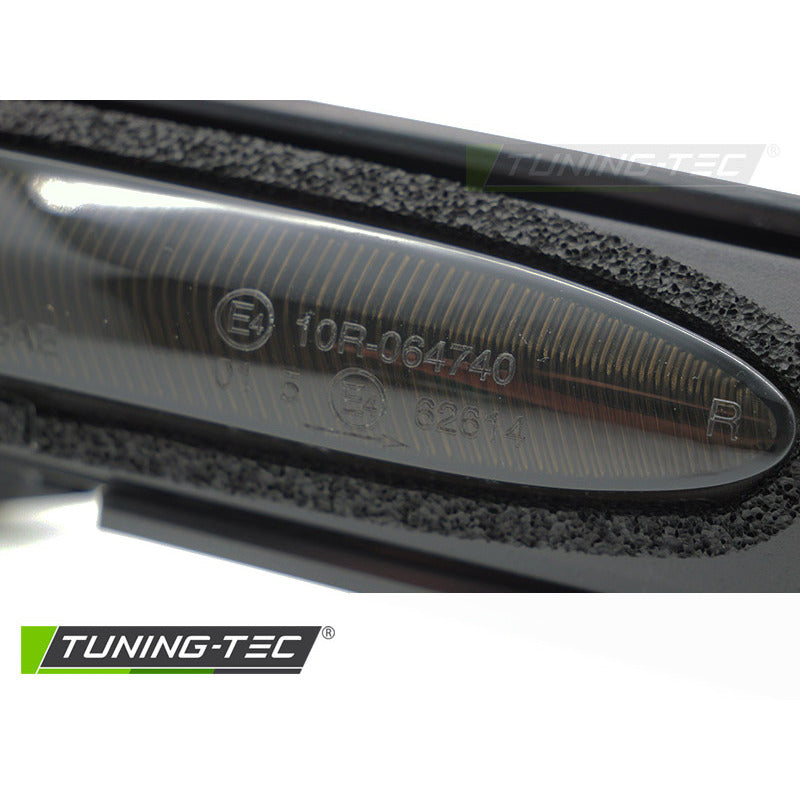 Laterale Direzione Nello Specchio Fumè LED Sequenziale per Honda Civic 04-06